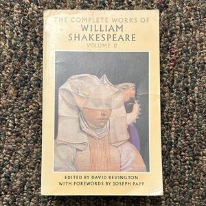 William Shakespeare: The Complete Works Volume II - Beige Cover